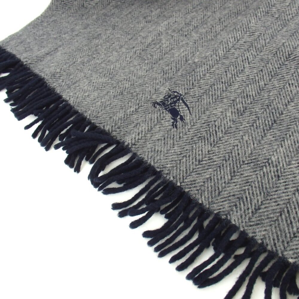 Authentic BURBERRY blanket others wool [Used] - Picture 3 of 7
